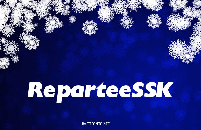 ReparteeSSK example