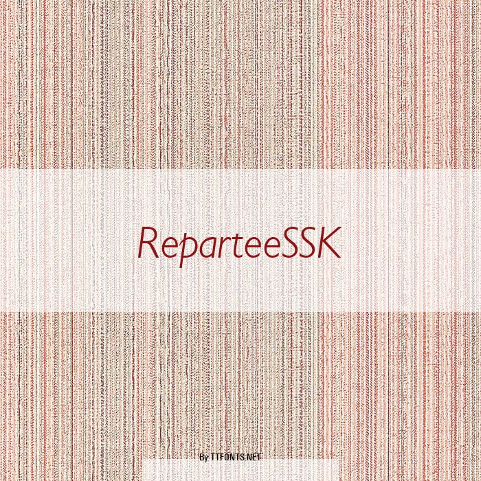 ReparteeSSK example