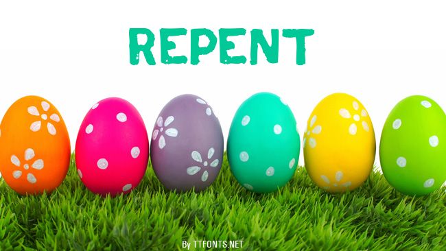 Repent example