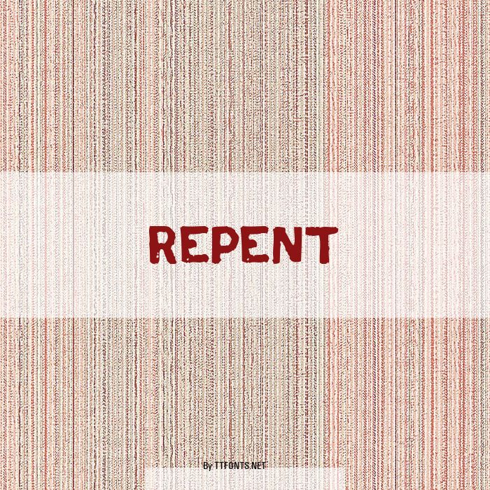 Repent example