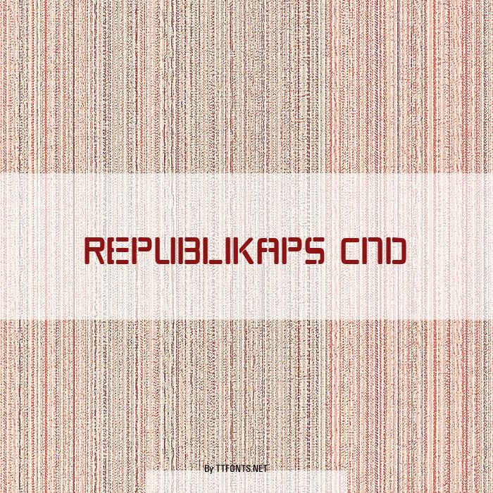 Republikaps Cnd example