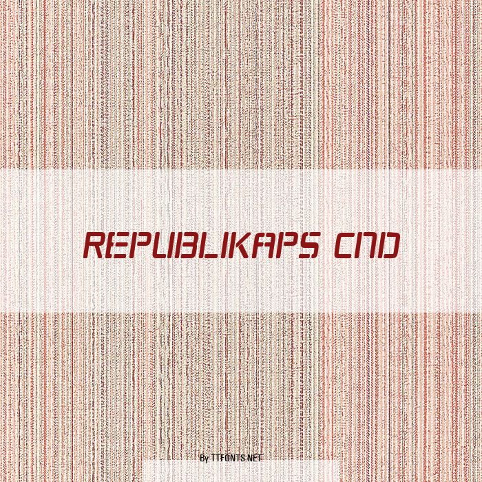 Republikaps Cnd example