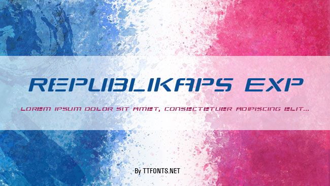 Republikaps Exp example