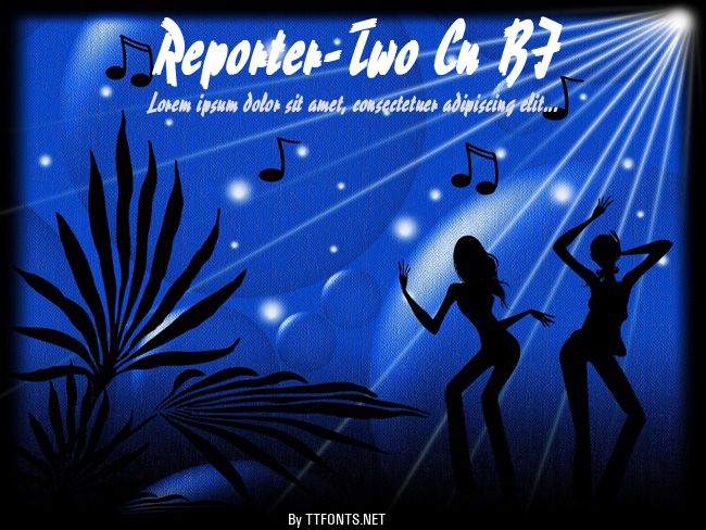 Reporter-Two Cn BI example