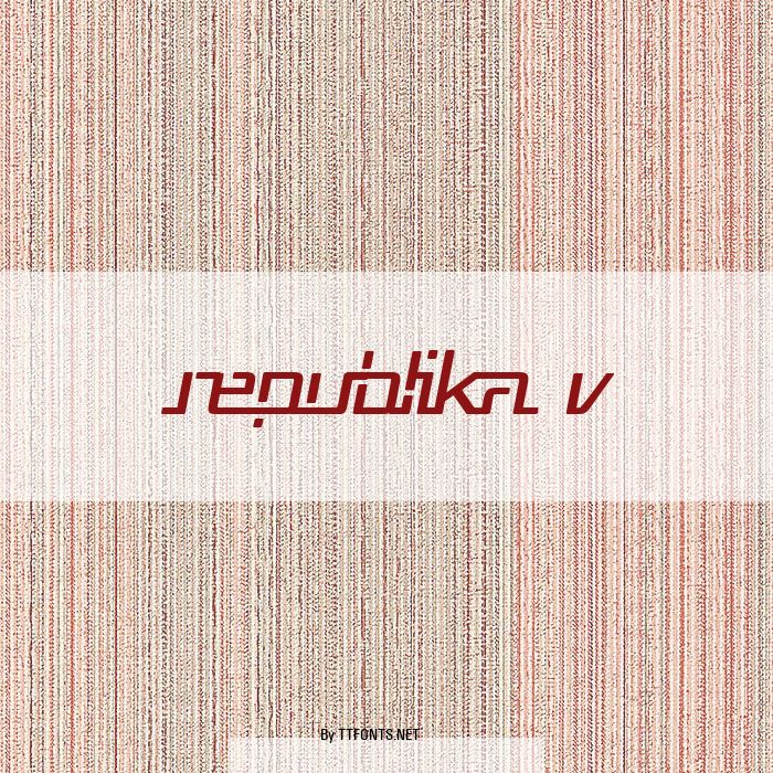 Republika V example