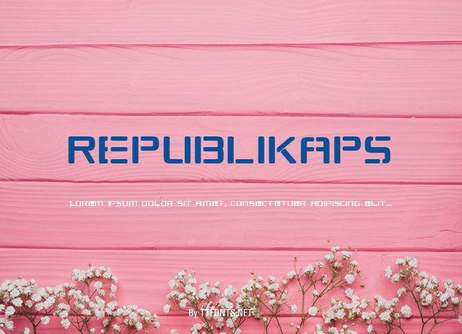 Republikaps example