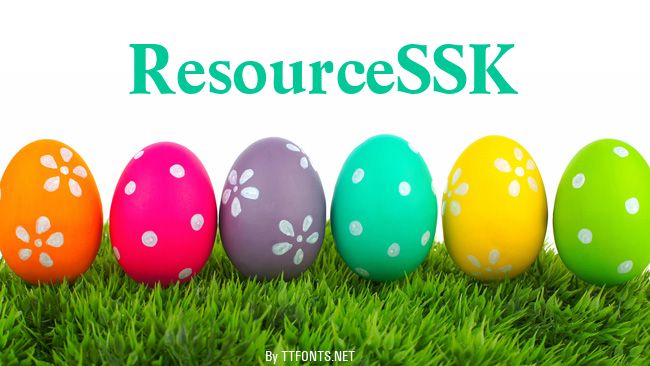 ResourceSSK example