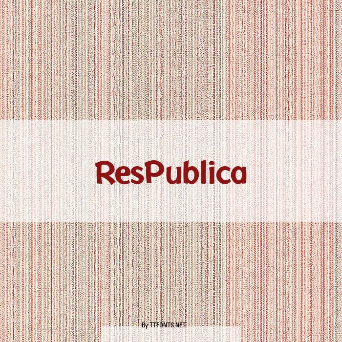 ResPublica example