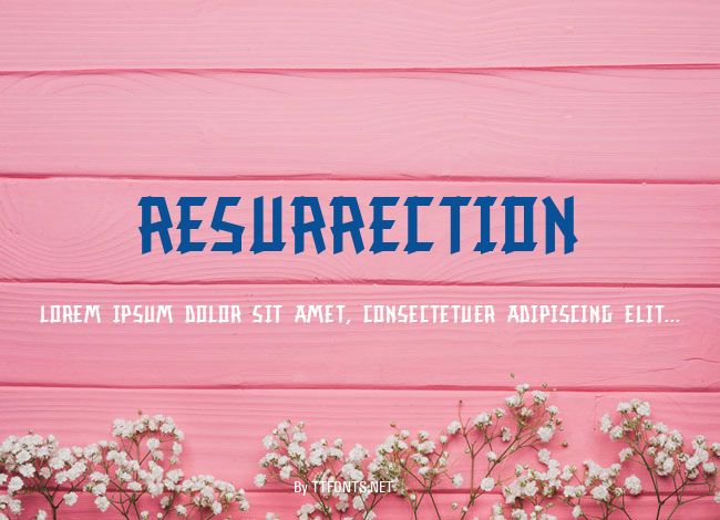 Resurrection example