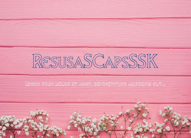 ResusaSCapsSSK example