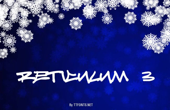 Reticulum 3 example