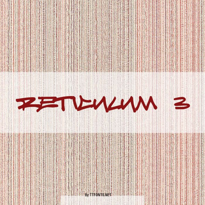 Reticulum 3 example