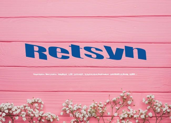 Retsyn example
