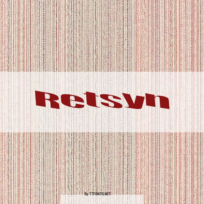 Retsyn example
