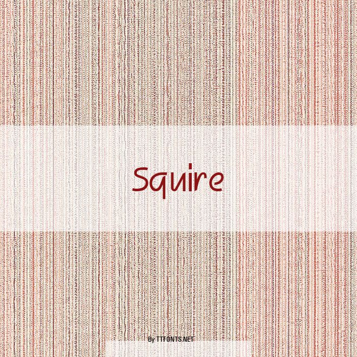 Squire example