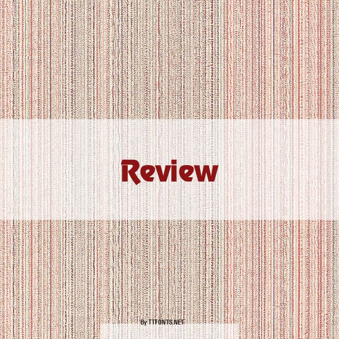 Review example