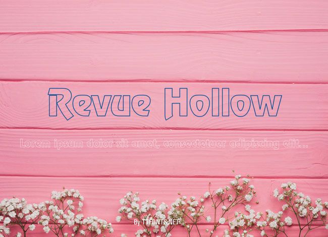Revue Hollow example
