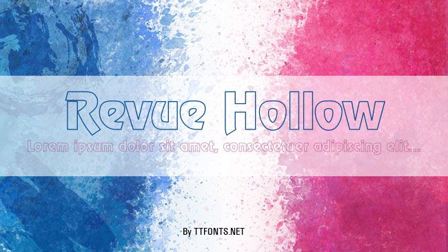 Revue Hollow example