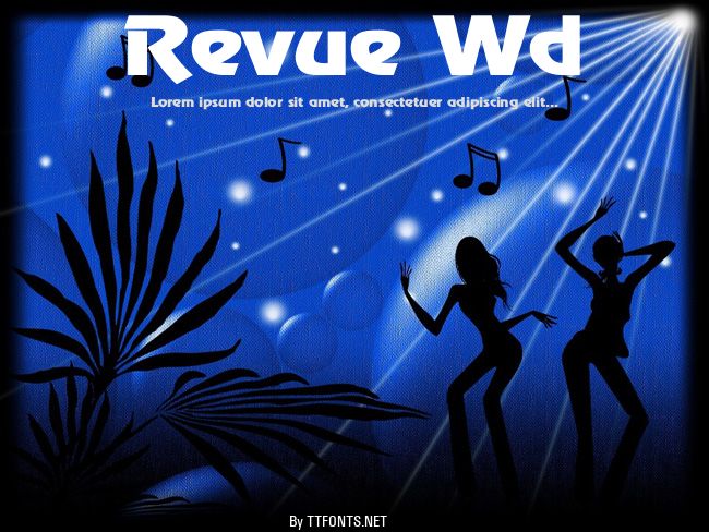 Revue Wd example