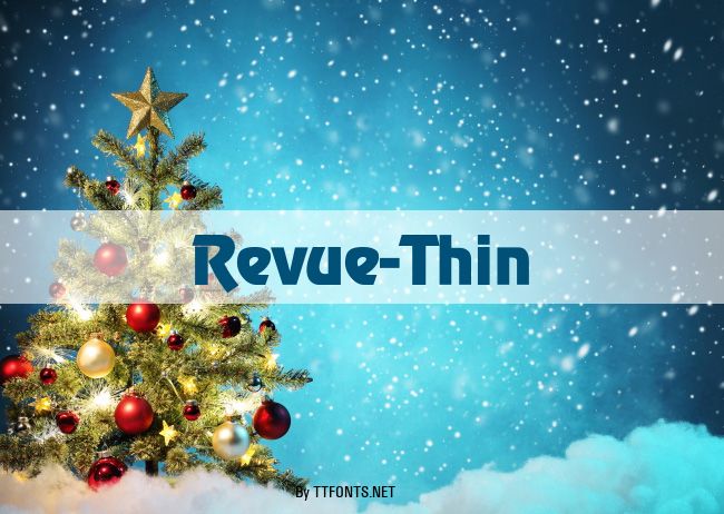 Revue-Thin example