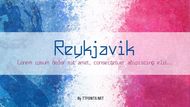 Reykjavik example