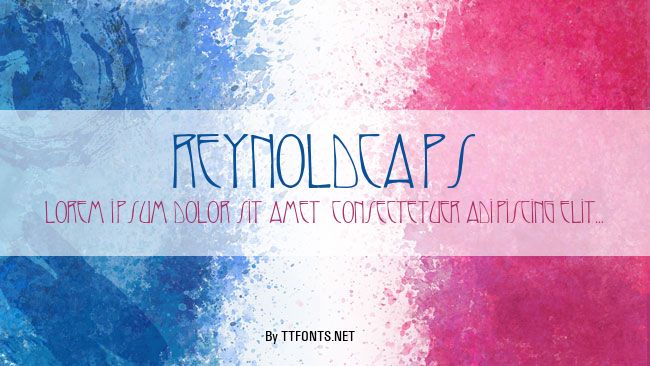 ReynoldCaps example