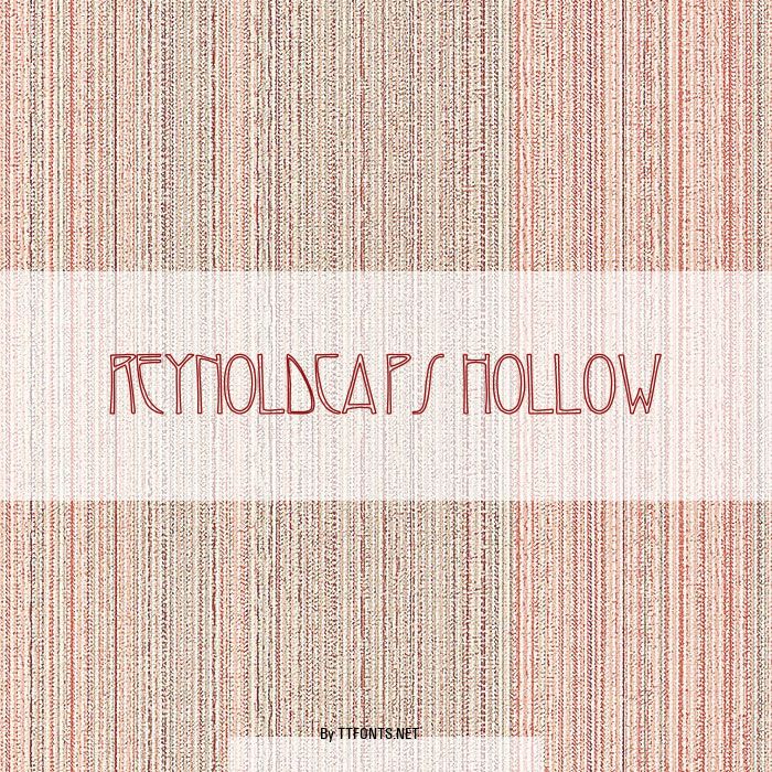 ReynoldCaps Hollow example