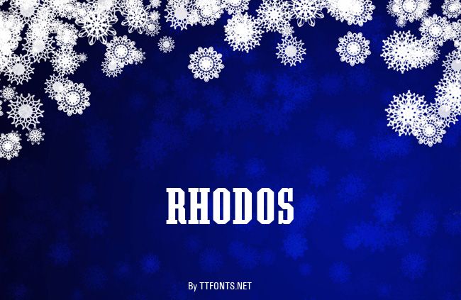 Rhodos example