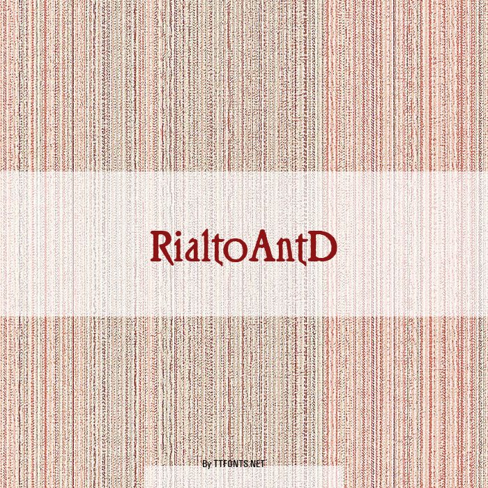 RialtoAntD example
