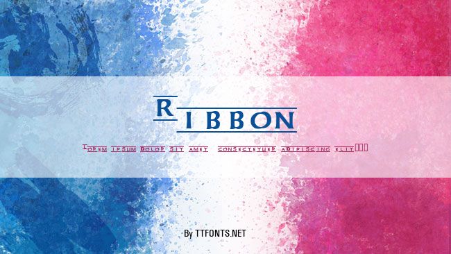 Ribbon example
