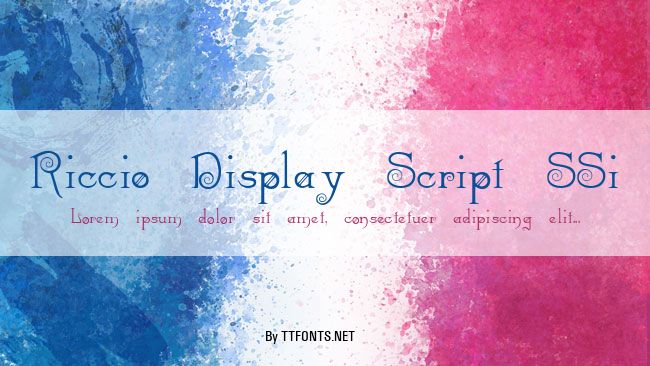 Riccio Display Script SSi example