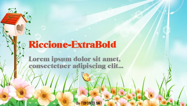 Riccione-ExtraBold example