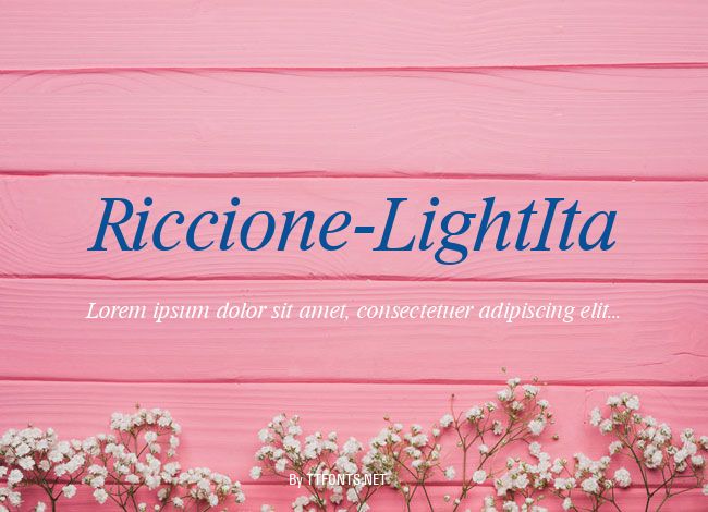 Riccione-LightIta example