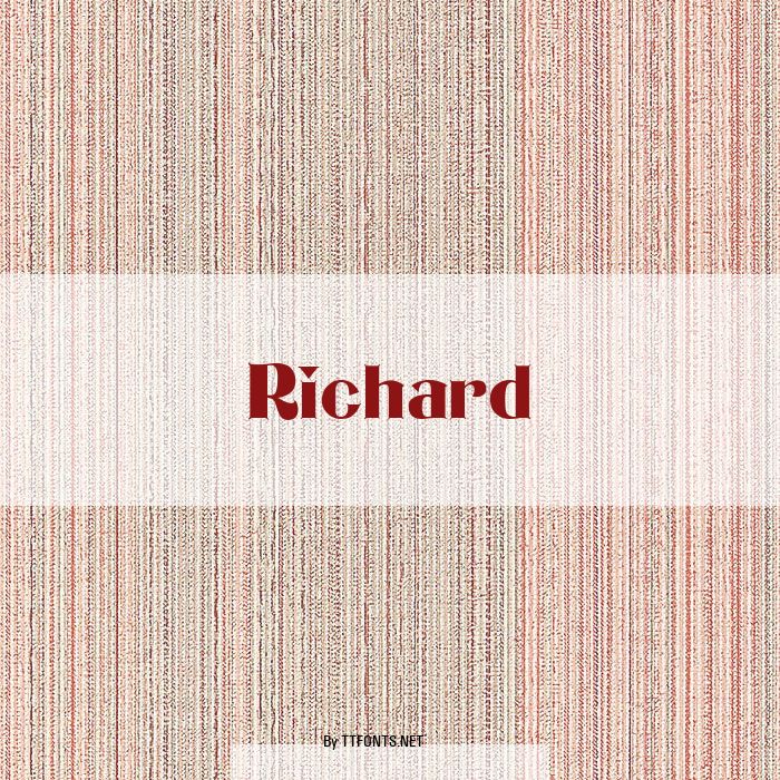 Richard example