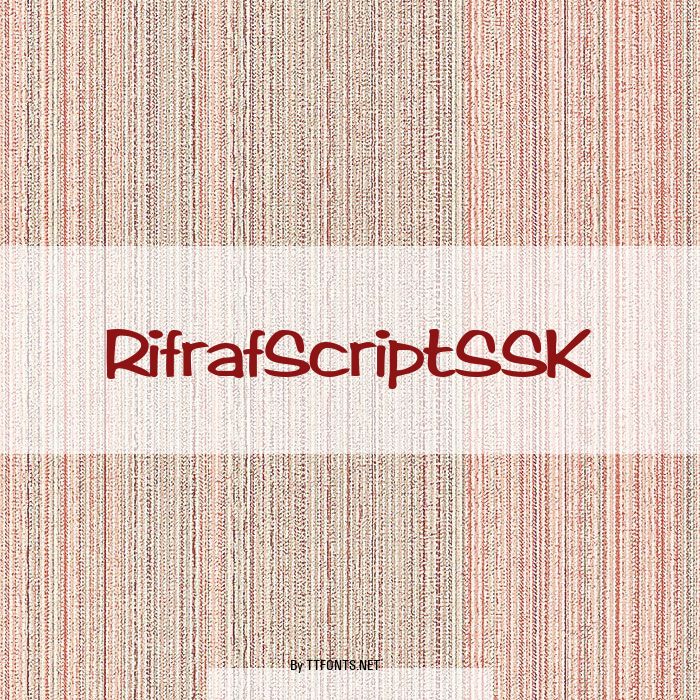 RifrafScriptSSK example