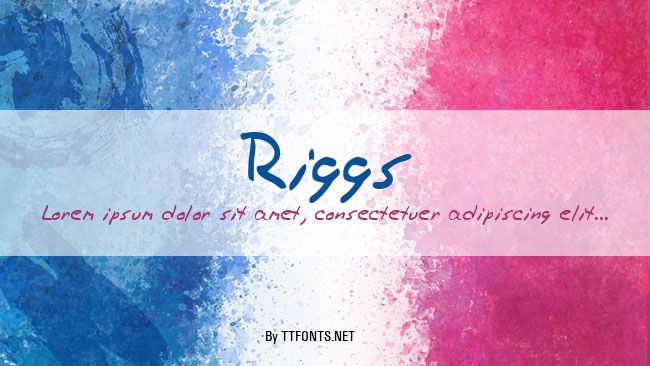 Riggs example