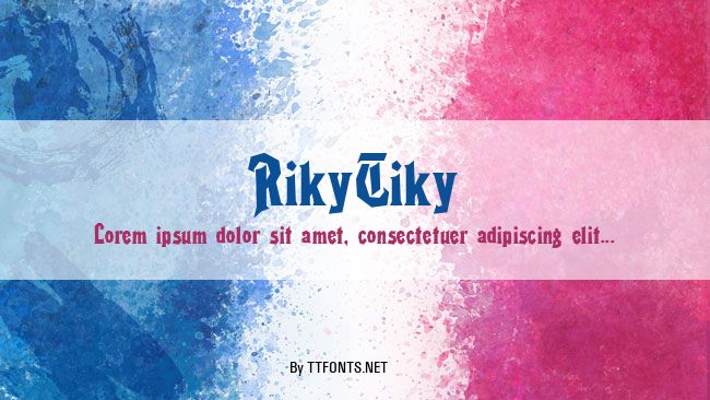RikyTiky example