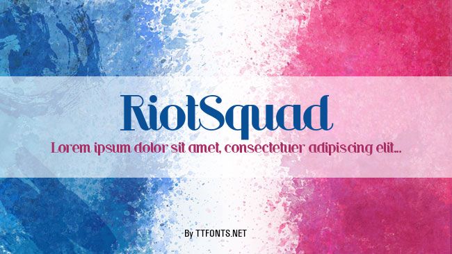 RiotSquad example