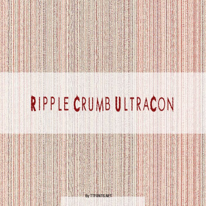 Ripple Crumb UltraCon example
