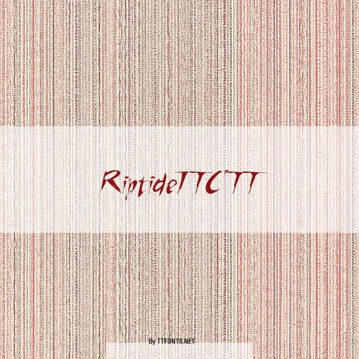 RiptideITC TT example