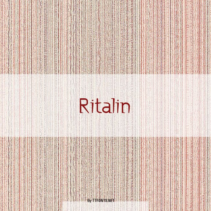 Ritalin example