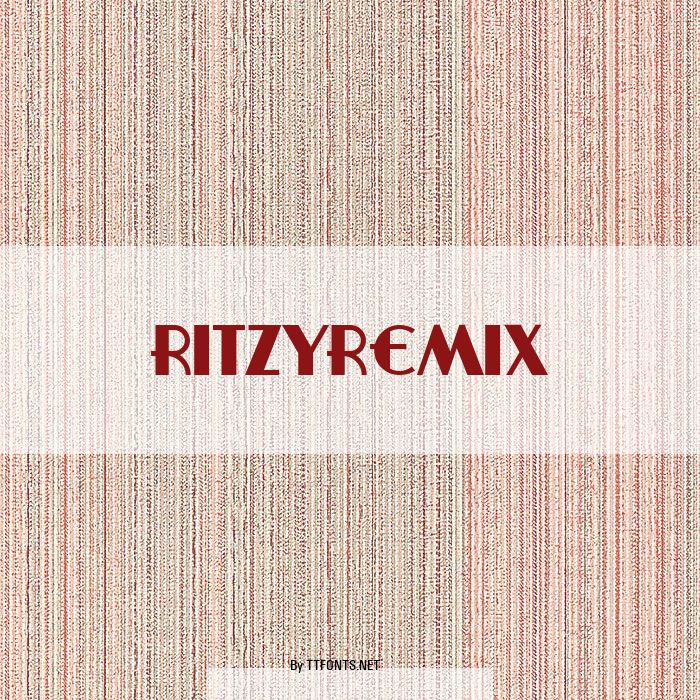 RitzyRemix example