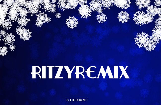 RitzyRemix example