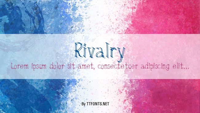 Rivalry example