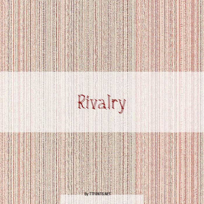 Rivalry example