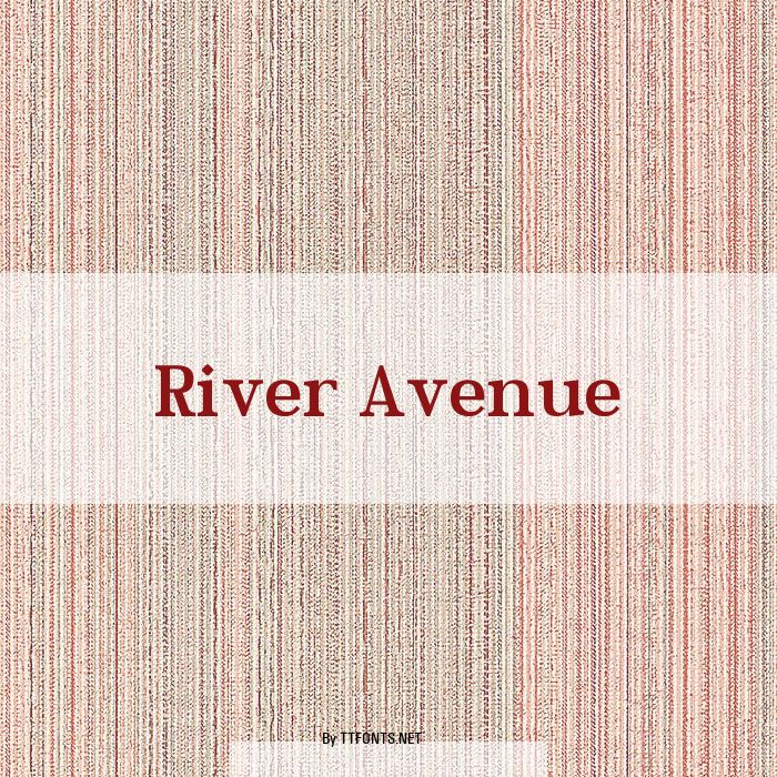 River Avenue example