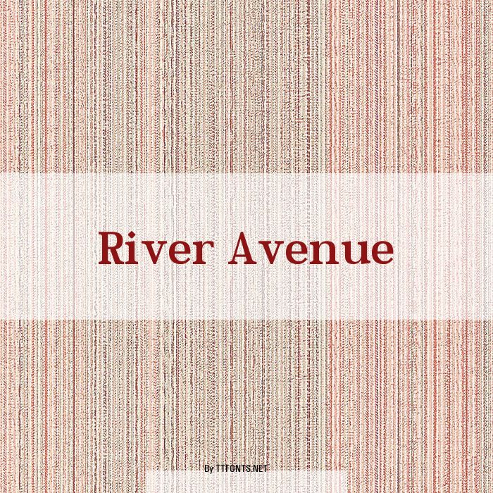 River Avenue example