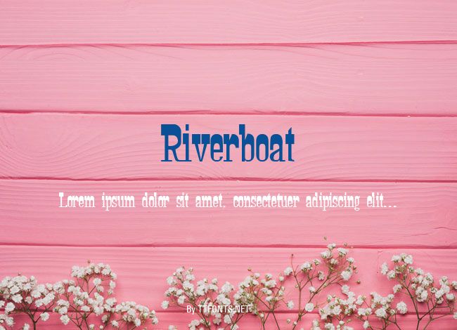 Riverboat example