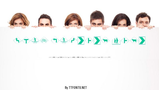 Road Warning Sign example