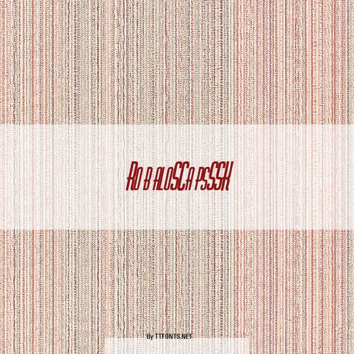 RobaloSCapsSSK example
